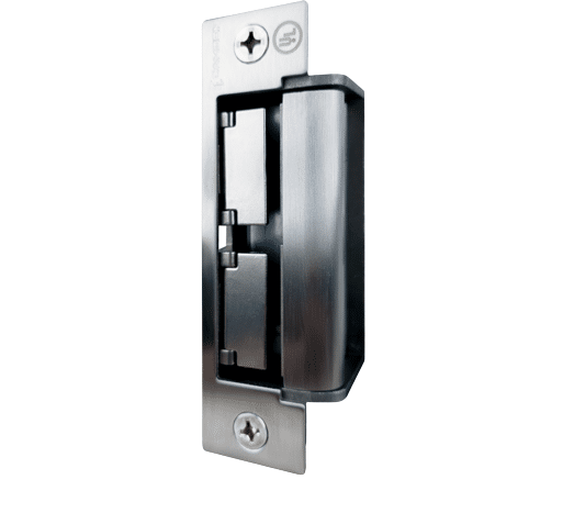 Camden Low Profile Mortise Strike with Dual Latch Monitor, 8 Faceplate Bundle (CX-ED1799L-8)