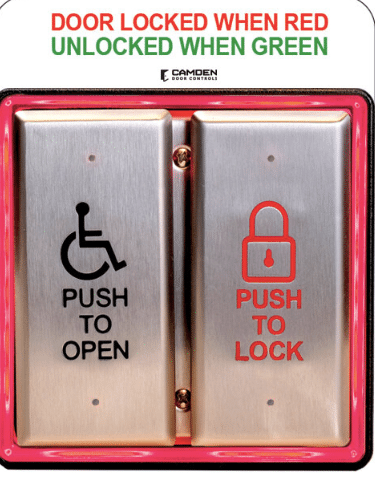 Camden Surface Mount Two Door Restroom System Complete (CX-WC14AXSM-PS)