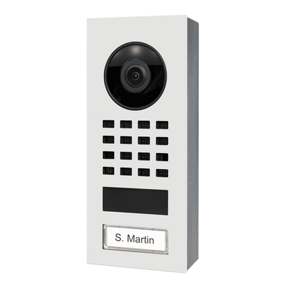 Doorbird Compact IP Video Door Station, Surface Mount, Powder-Coated RAL 9016 (D1101V-RAL9016)