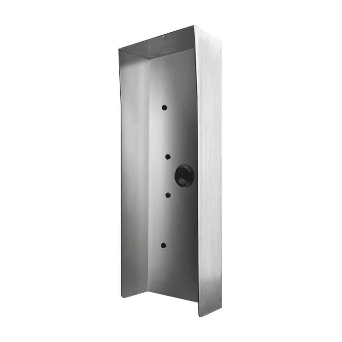 DoorBird Protective Hood for D21DKV, for use with Surface Mount Box, Brushed (D21XKVPH)