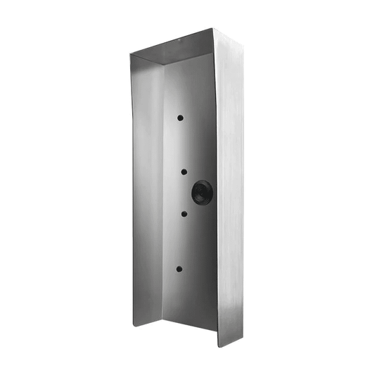 DoorBird Protective Hood for D21DKV, for use with Surface Mount Box, Brushed (D21XKVPH)