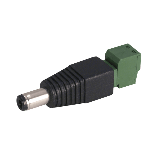 Speco DC Plug to Terminal Block - FEMALE (pack of 10) (SPE-DCPLGBLOK)