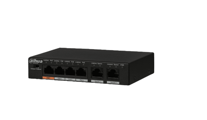 Dahua 4-port PoE Ethernet switch 60W (DH-PFS3006-4ET-60)