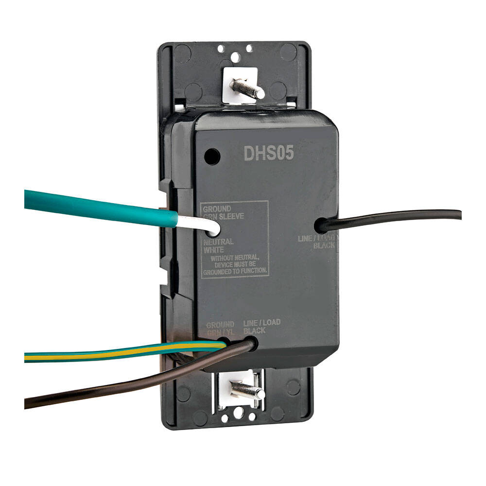 Leviton Decora In-Wall Humidity Sensor and Fan Control Switch, White (DHS05-1LW)