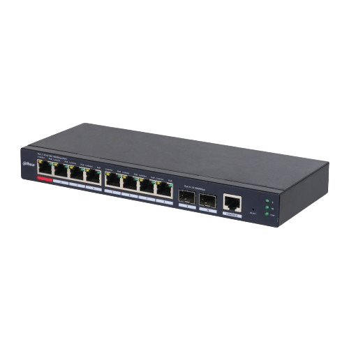 Dahua 8-Port PoE Desktop Managed Gigabit Switch(PoE++) (DH-S4210-8GT-110)