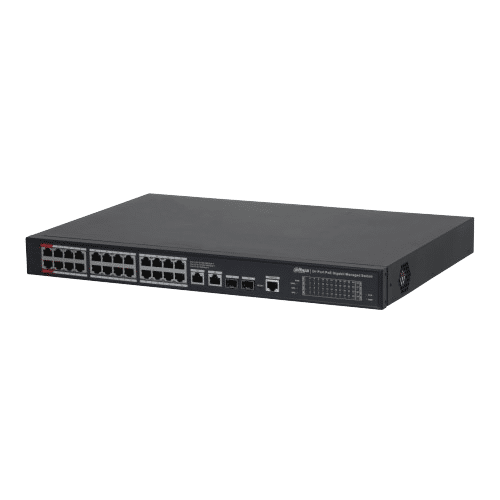 Dahua 24-Port PoE Desktop Managed Gigabit Switch (PoE++) (DH-S4228-24GT-360)