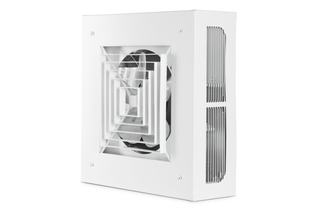 StelPro Dragon Ceiling Fan forced Heater, 3000W 240V, White *Special Order (DRI0321W)