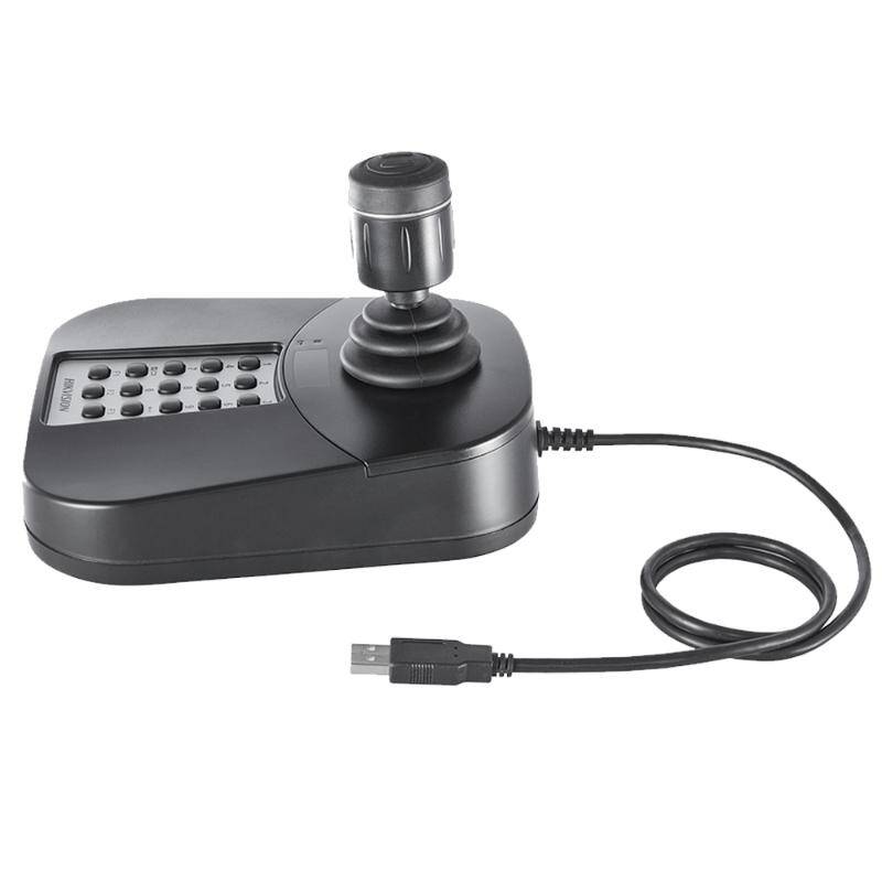Hikvision USB Keyboard with 3-Axis Joystick and PTZ Control, Black (DS-1005KI)
