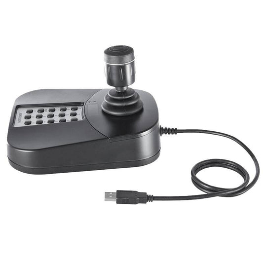 Clavier USB Hikvision avec joystick 3 axes et contrôle PTZ, noir (DS-1005KI)