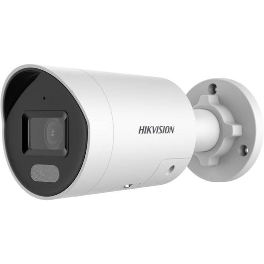 Hikvision 4 MP Smart Hybrid Light with ColorVu Fixed Mini Bullet Camera, 4MM (DS-2CD2047G2H-LIU/SL-4MM)