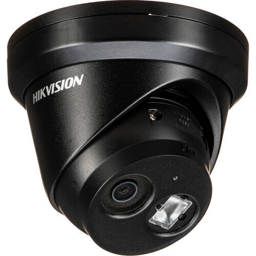 Cámara de red IP AcuSense de torreta Hikvision, 4 MP, IR, 2,8 mm, negra (DS-2CD2343G2-IU-2.8MM-B)