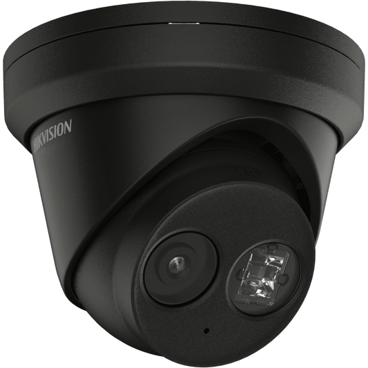 Cámara de red IP AcuSense de Hikvision, 8 MP, 4K, IR, 2,8 mm, negra (DS-2CD2383G2-IU-2.8MM-B)