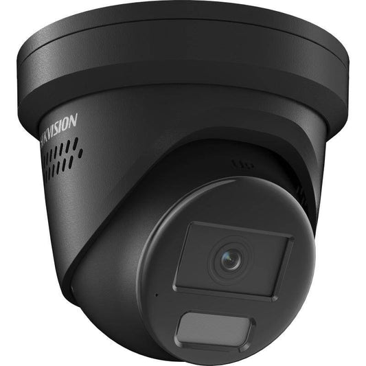 Cámara de red IP Hikvision de 8 MP con torreta ColorVu, 2,8 mm, negra (DS-2CD2387G2H-LISU/SL2.8MM-B)