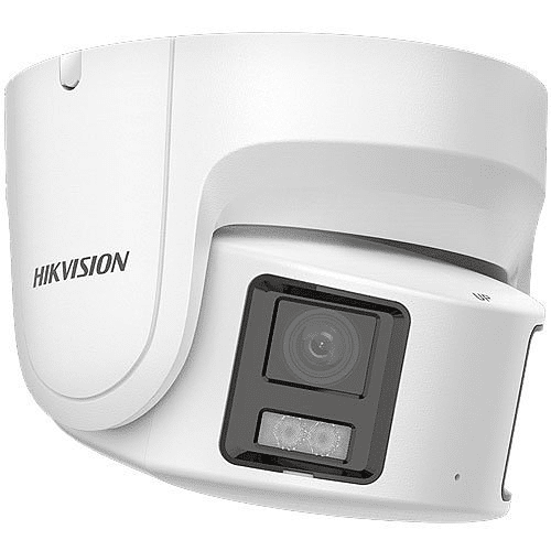Cámara de red Hikvision de torreta fija ColorVu panorámica de 8 MP y 4 mm (DS-2CD2387G2P-LSU/SL-4MM)