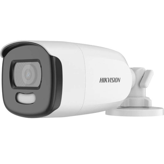 Hikvision 5 MP ColorVu Bullet, Warm Light 40 M, 2.8mm, White (DS-2CE12HFT-F2(8-2.8MM))
