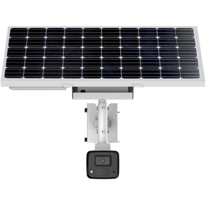 Hikvision 4MP ColorVu Solar Powered 4G Cellular Security Camera Kit, Bullet 4mm (DS-2XS2T47G1-LDH/4G/C18S40(4MM)/US)