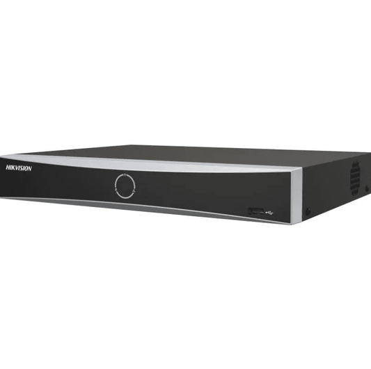 Hikvision 4 Channel 4K NVR AcuSense NVR, 1U, 2TB (DS-7604NXI-K1/4P-2TB)