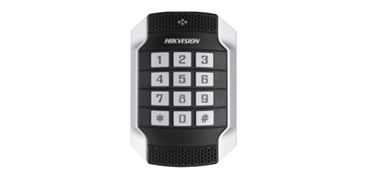 Hikvision 1104 Series Metal Vandal-proof Mifare Card Reader with Keypad (DS-K1104MK)