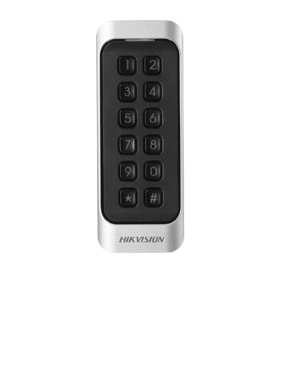 Lector de tarjetas Mifare Hikvision con teclado (DS-K1107AMK)