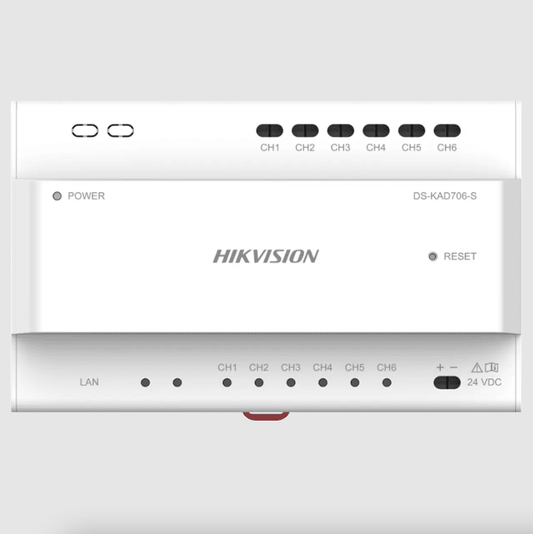 Hikvision Video Intercom Distribution Module, 6 Interface (DS-KAD706Y-SP)