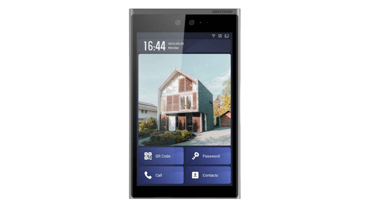 Hikvision IP Video Intercom 10.1" Touchscreen Outdoor Station, Face Recognition (DS-KD9633-WBE6)