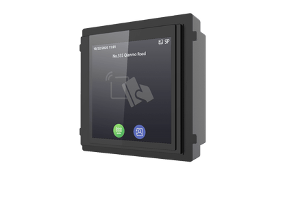 Hikvision Video Intercom Modular Station Sub Module - 4" Touch Screen (DS-KD-TDM)