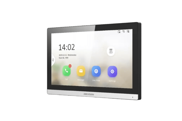Hikvision 7" TFT Touchscreen IP Video Intercom Indoor Station, Narrow Bezel (DS-KH6350-WTE1)