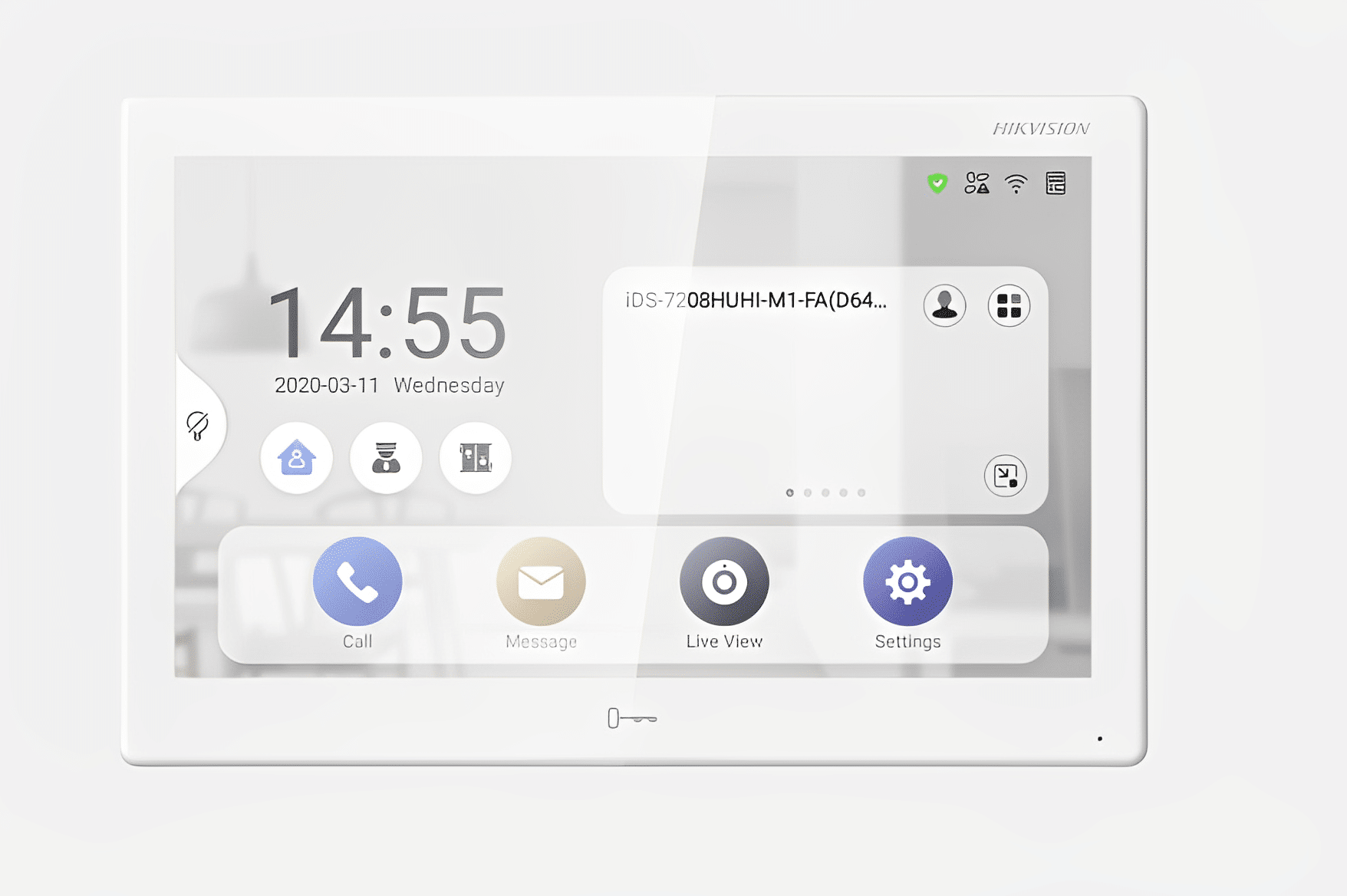 Hikvision IP Video Intercom Indoor Station Android 10.1 inch Touch Screen (B) (DS-KH9510-WTE1)