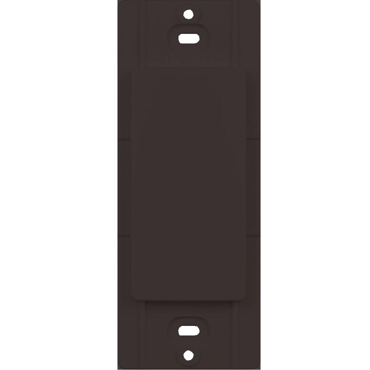 Lutron Diva Blank Insert, Brown (DV-BI-BR)