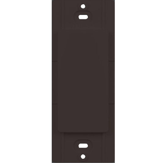Lutron Diva Blank Insert, Brown (DV-BI-BR)