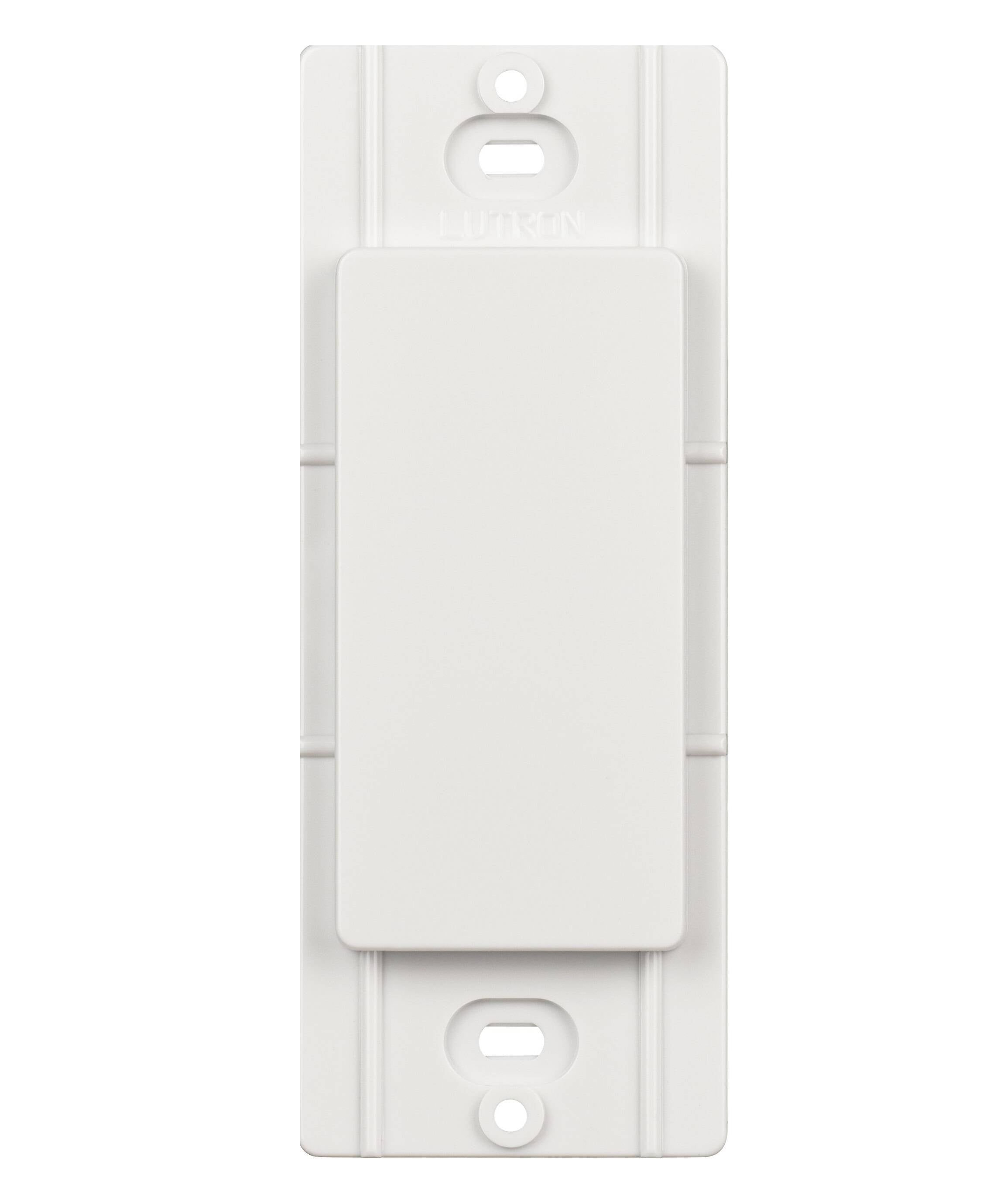 Lutron Diva Blank Insert, White (DV-BI-WH)