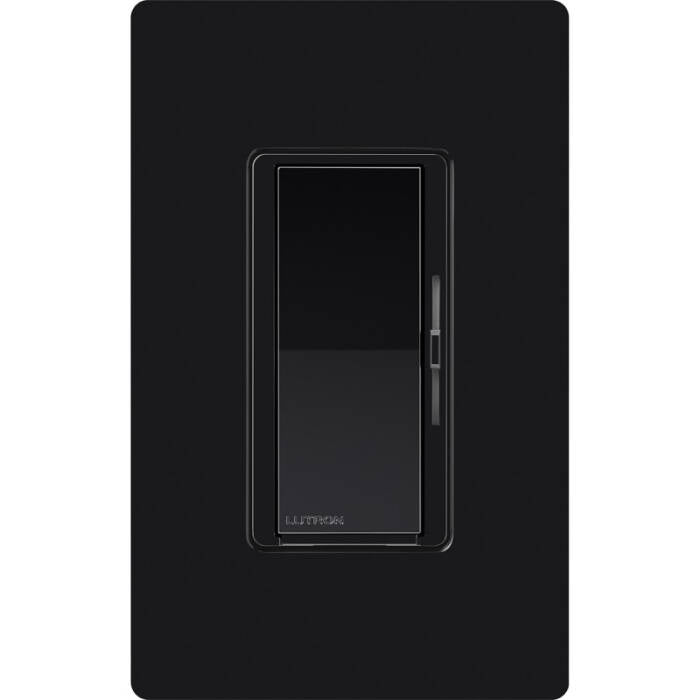 Lutron Caseta Diva Smart Dimmer ELV+ Black (DVRF-5NE-BL)