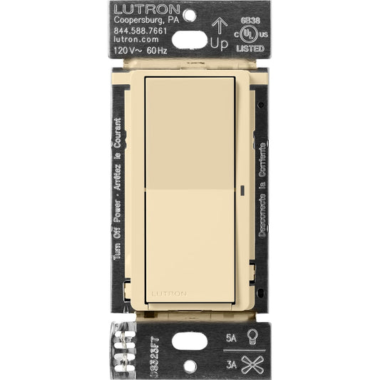 Lutron Caseta Claro Smart Switch, Ivory (DVRF-5NS-IV)