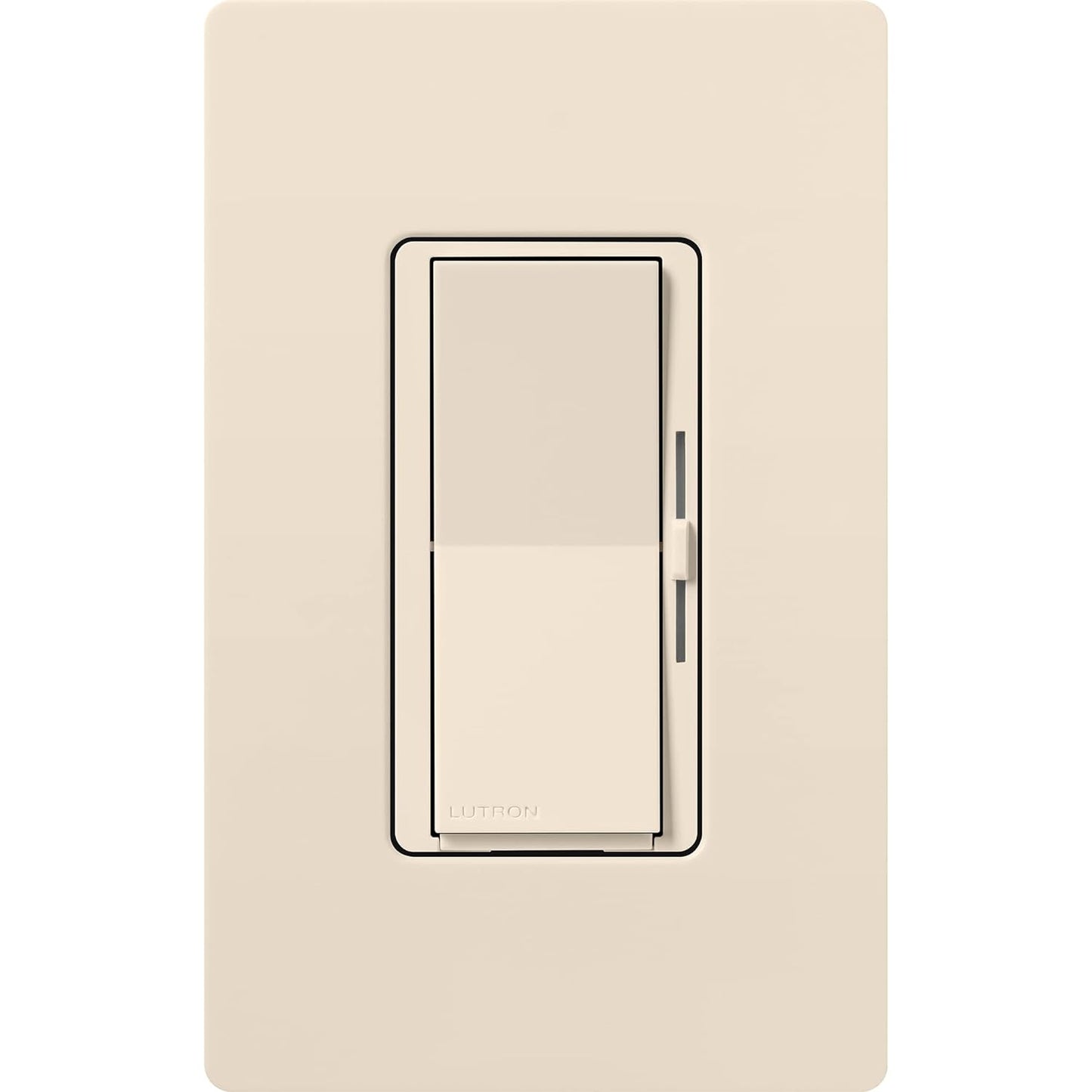 Lutron Caseta Diva Smart Dimmer Switch, Light Almond (DVRF-6L-LA)
