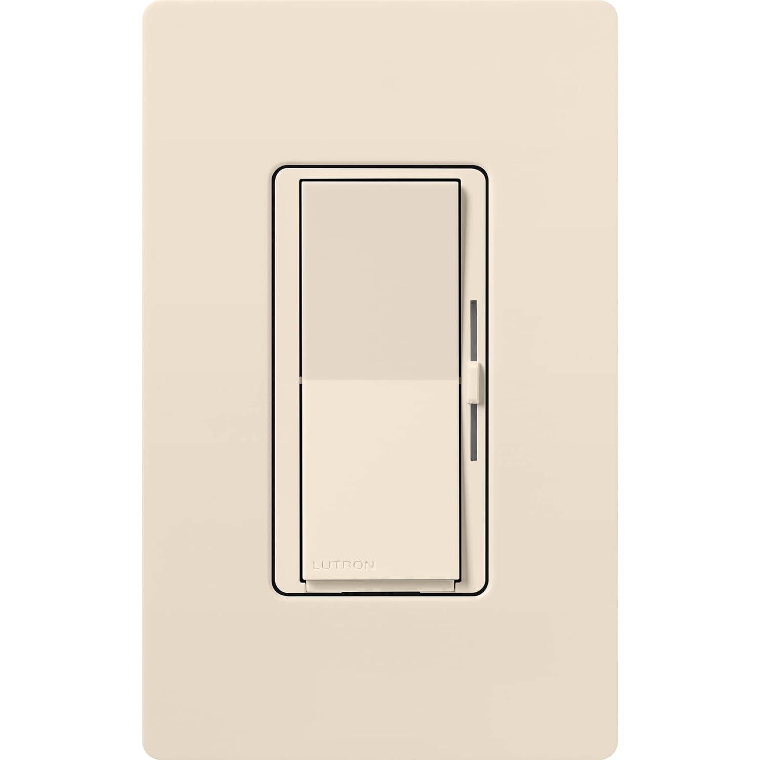 Lutron Caseta Diva Smart Dimmer Switch, Light Almond (DVRF-6L-LA)