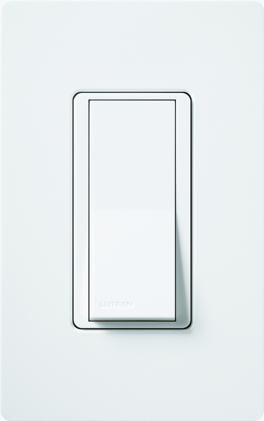Lutron Caseta Claro Accessory Switch, White (DVRF-AS-WH)