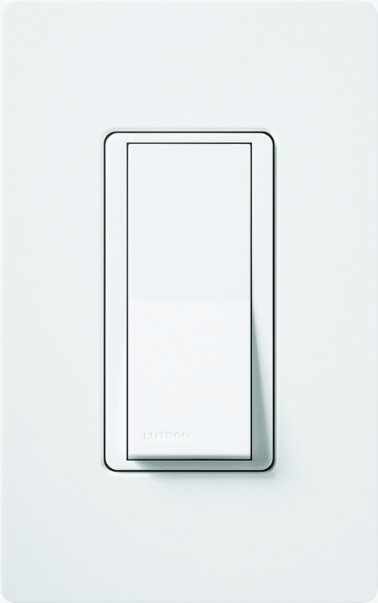 Lutron Caseta Claro Accessory Switch, White (DVRF-AS-WH)