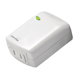 Leviton Decora Smart Zwave Plus Plug In Dimming Lamp Module (DZPD3-2BW)