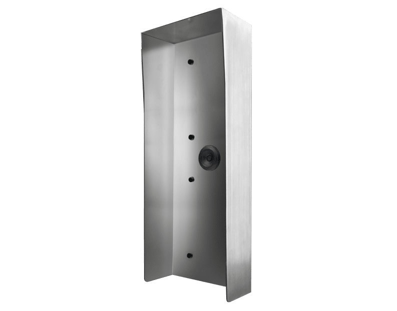 DoorBird Protective Hood for D2104V/D2105V/D2106V, Stainless Steel V4A (423871298)
