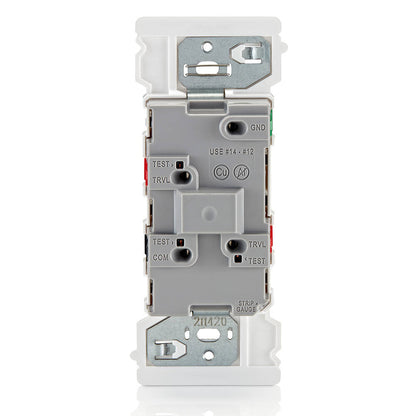 Leviton Decora Edge 15A 3 Way Rocker Switch, White (E5603-W)