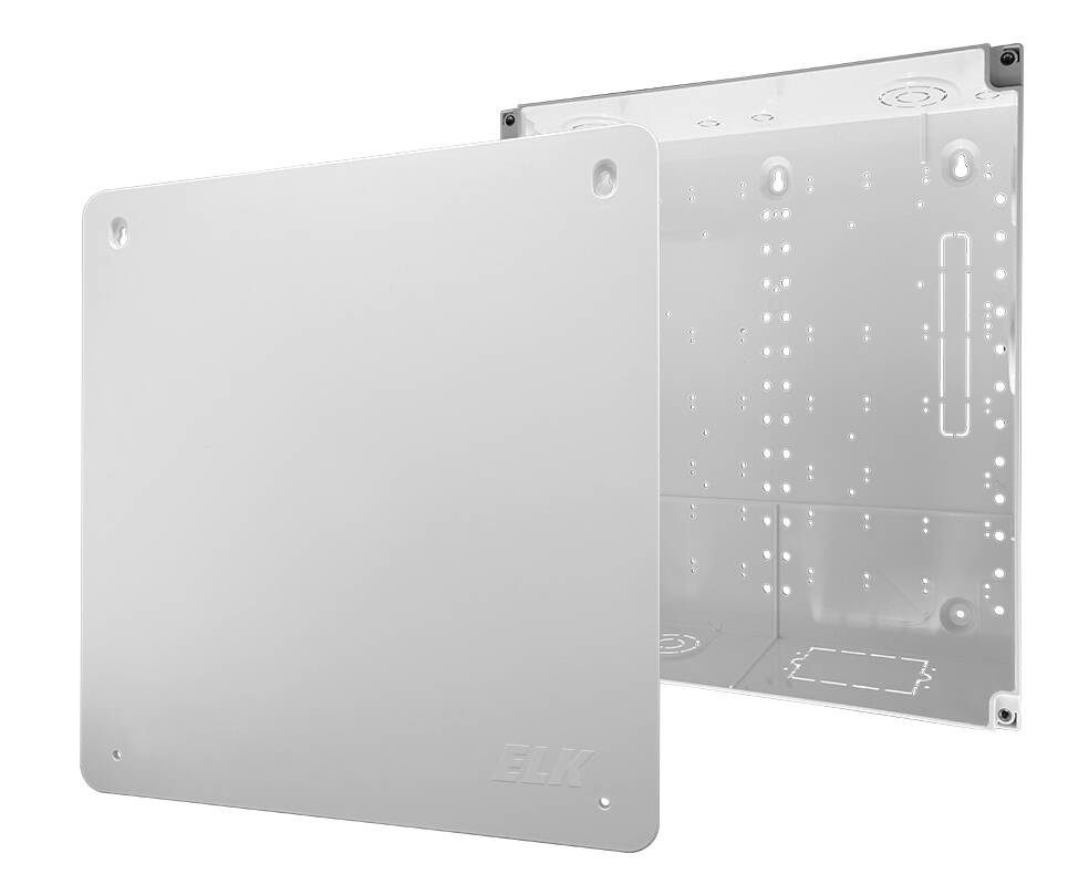 Elk 14.25 Inch Structured Wiring Enclosure with Cover (ELK-SWB14P)
