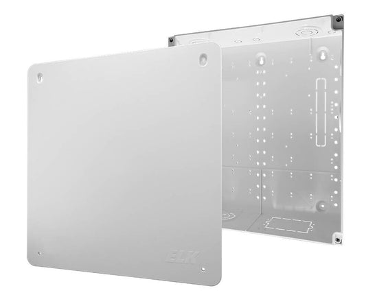 Elk 14.25 Inch Structured Wiring Enclosure with Cover (ELK-SWB14P)