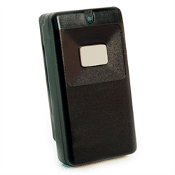 Inovonics Single Button Belt Clip Transmitter, Black (EN1235S)