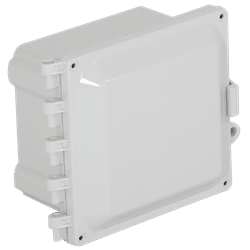 STI EnviroArmour Polycarbonate Enclosure, Opaque,  6x6x5 (EP060605-O)