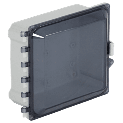 STI EnviroArmour Polycarbonate Enclosure, Tinted,  8x8x5 (EP080805-T)