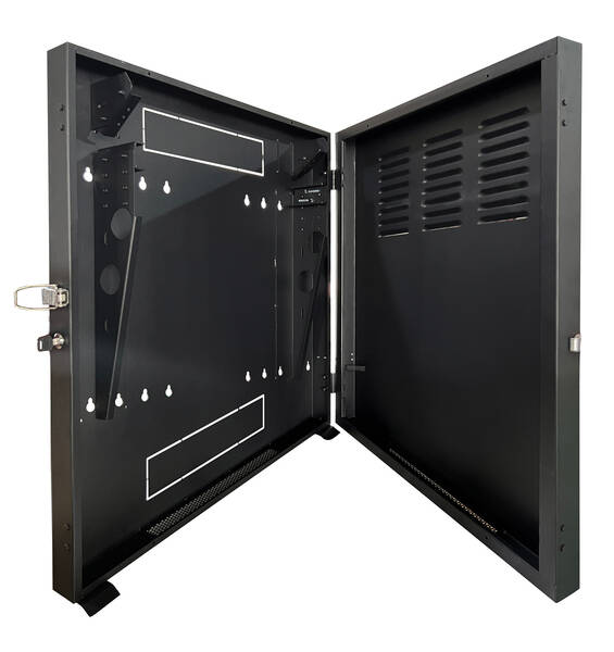 VMP 2U Vertitcal Wall Mount Rack Cabinet - 20" Depth (VMP-ERVWC-2U20)