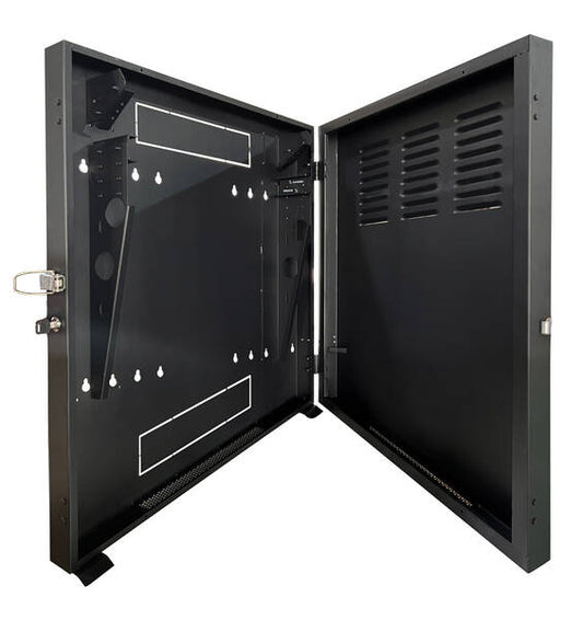 VMP 2U Vertitcal Wall Mount Rack Cabinet - 20" Depth (VMP-ERVWC-2U20)