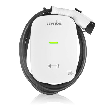 Leviton evr-green Electric Vehicle EV Charger 32A Level 2 with RFID (EV320)