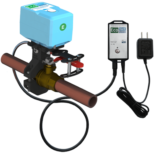 Econet BullDog HC2LXL ZWave Smart Water Valve Controller with Wired Input (EVC200)