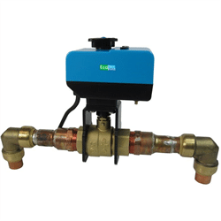 Econet Bulldog Smart ZWave 1 Inch NPT Integrated Water Valve with Wired Input (EVC200-IV)